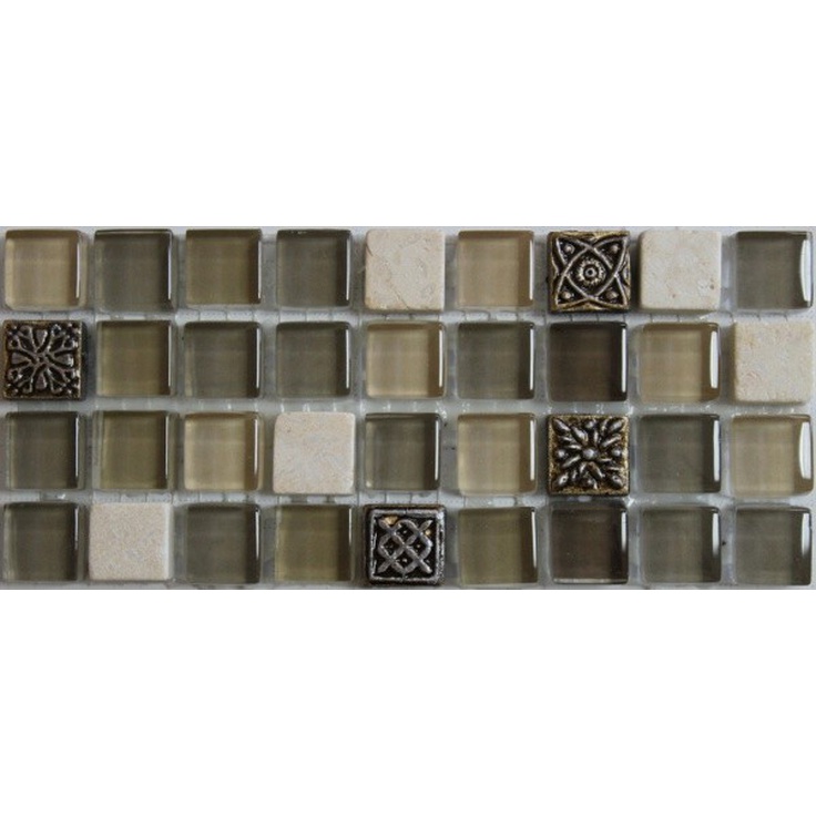 Bars Crystal Смеси с декорами HSO 998 Мозаика 30x30 см, Китай, под мозаику - фото 1